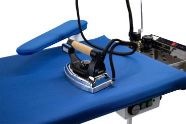 Preview: OPTIONEN NOCH FERTIGSTELLEN!!!! SCHILLING® PROFESSIONAL BS 4000 - industrieller Flächenbügeltisch mit angebautem Bügeleisen